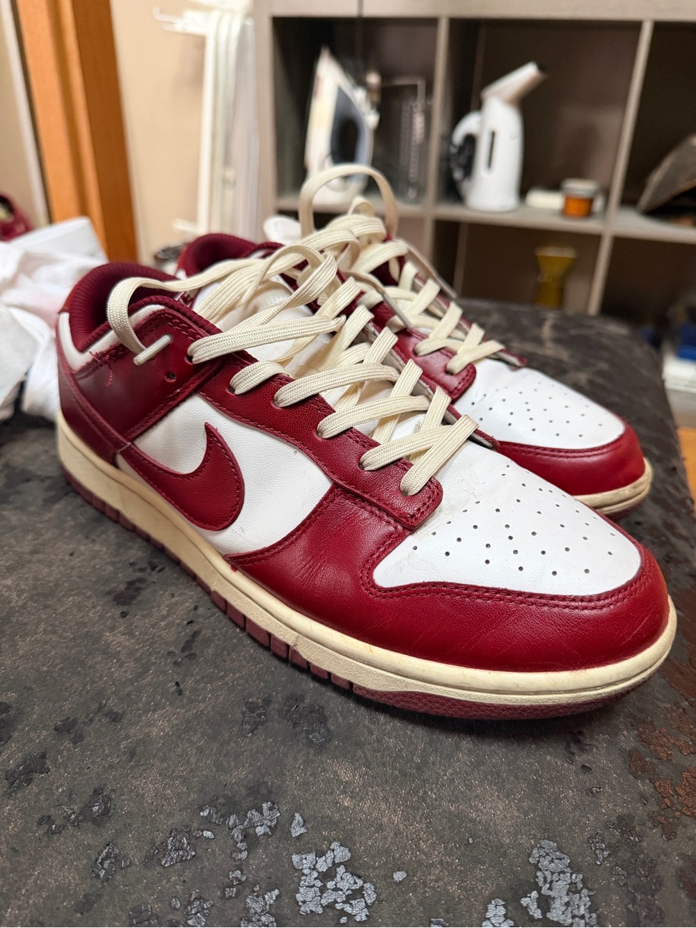 Varsity Red Dunks - Picture 3 of 5